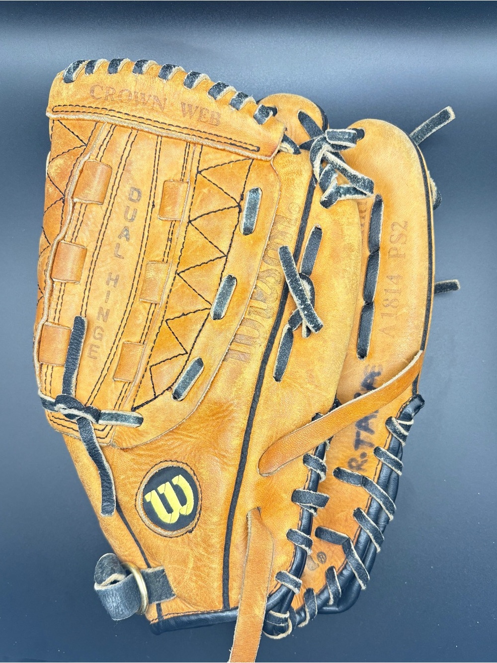 Wilson ProStaff A1814 PS2 Dual Hinge 11” Brown Leather Baseball Glove